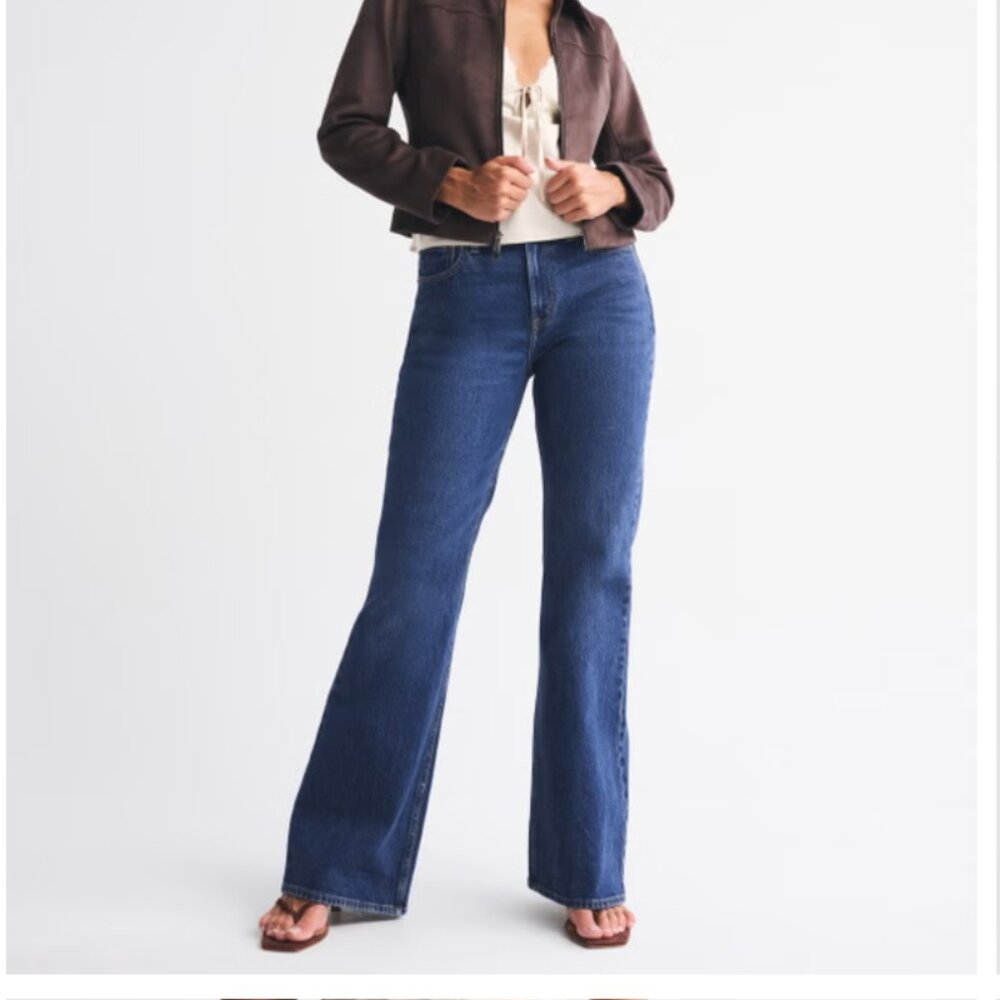 Curve Love High Rise Flare Jean - 31 Long, Dark Wash